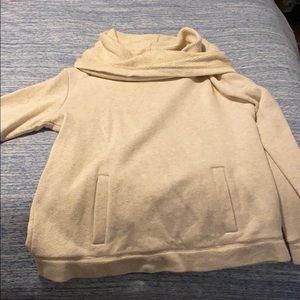 J Crew cream long sleeve sweater